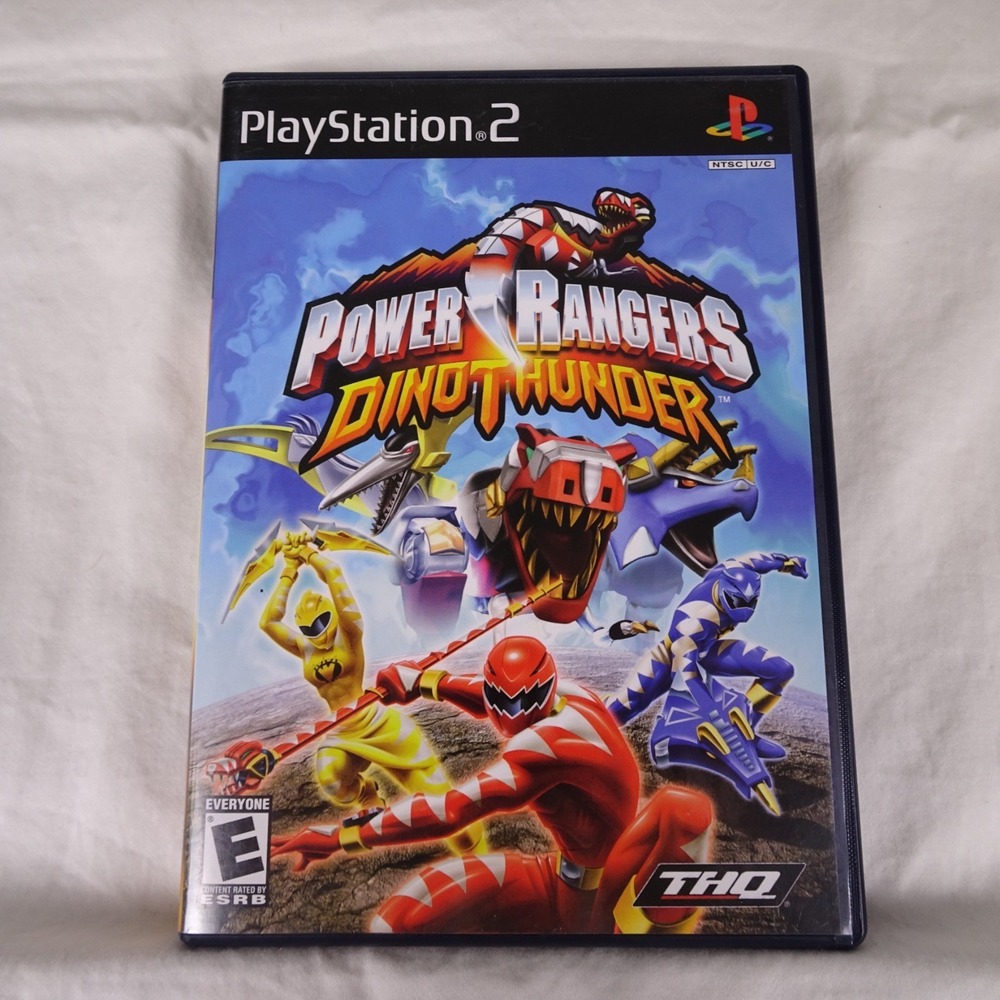 Power Rangers: Dino Thunder Play Station‎ 2. Game and manual.
